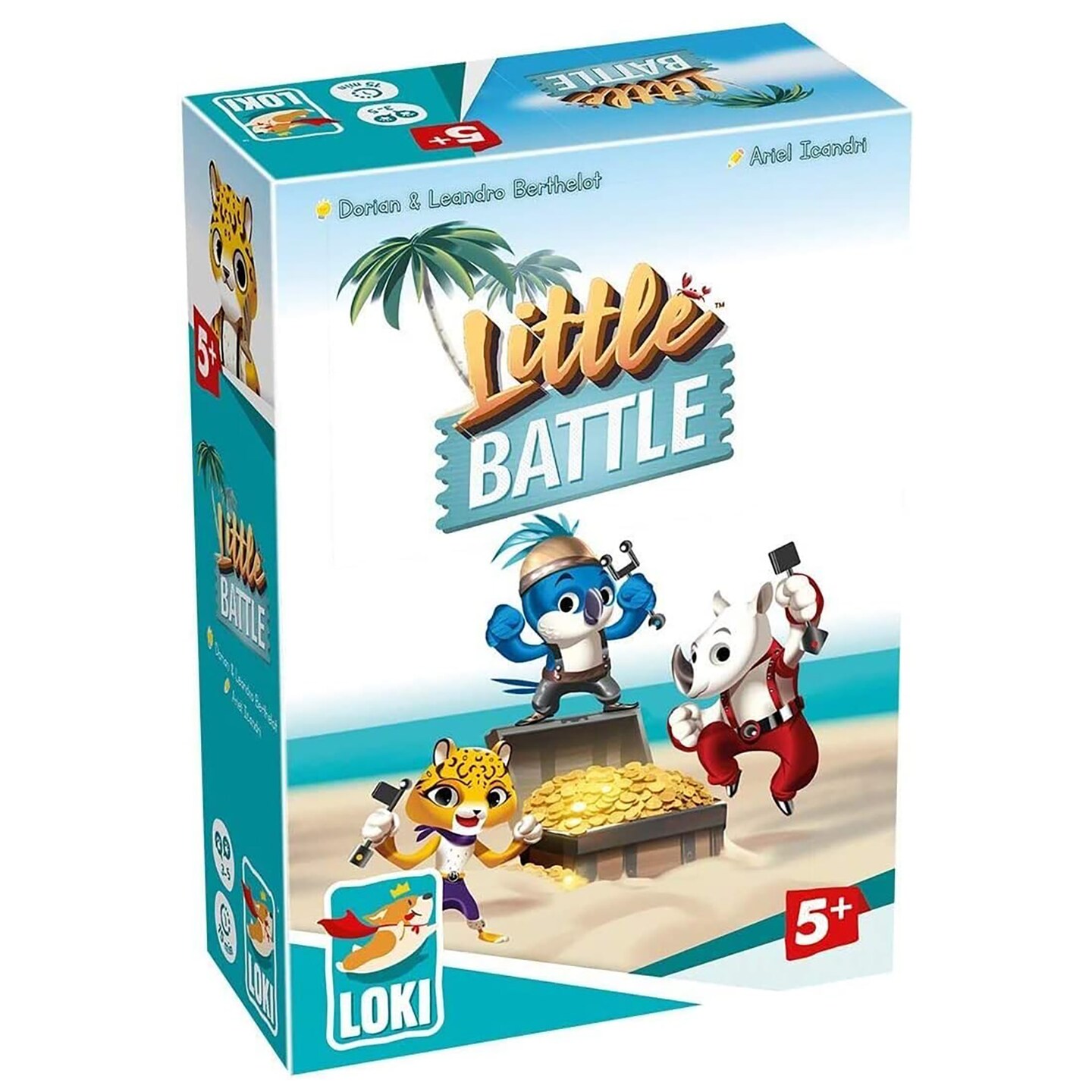 Little Battle - Card Drafting Game, Kids &#x26; Family, Loki Games, Ages 5+, 3-5 Players, 15 Min