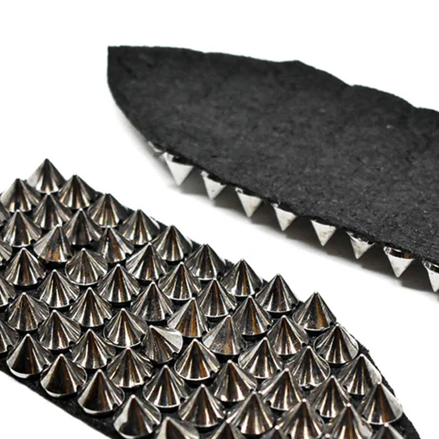 Metal Head Studded Shoulder Epaulet for Jackets Dresses Costumes