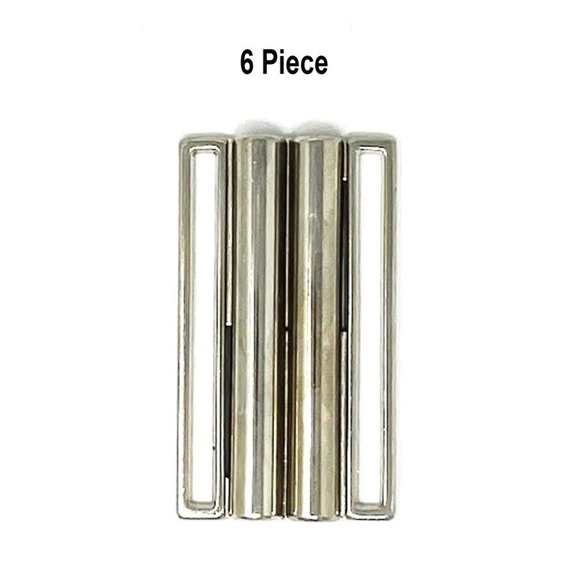 Nickel Polished Slide Belt Buckle 3 Inche