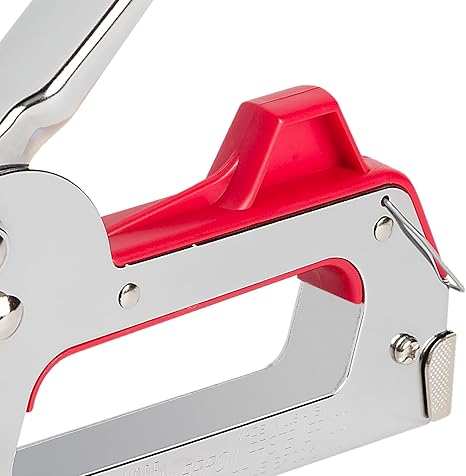 T2025 2-In-1 Staple Gun and Wire Tacker for Upholstery, Crafts and Low Voltage Wiring, Fits 3/8”, 7/16", or 9/16” Round Crown, or 5/16”, 3/8”, or 1/2" Flat Crown Staples