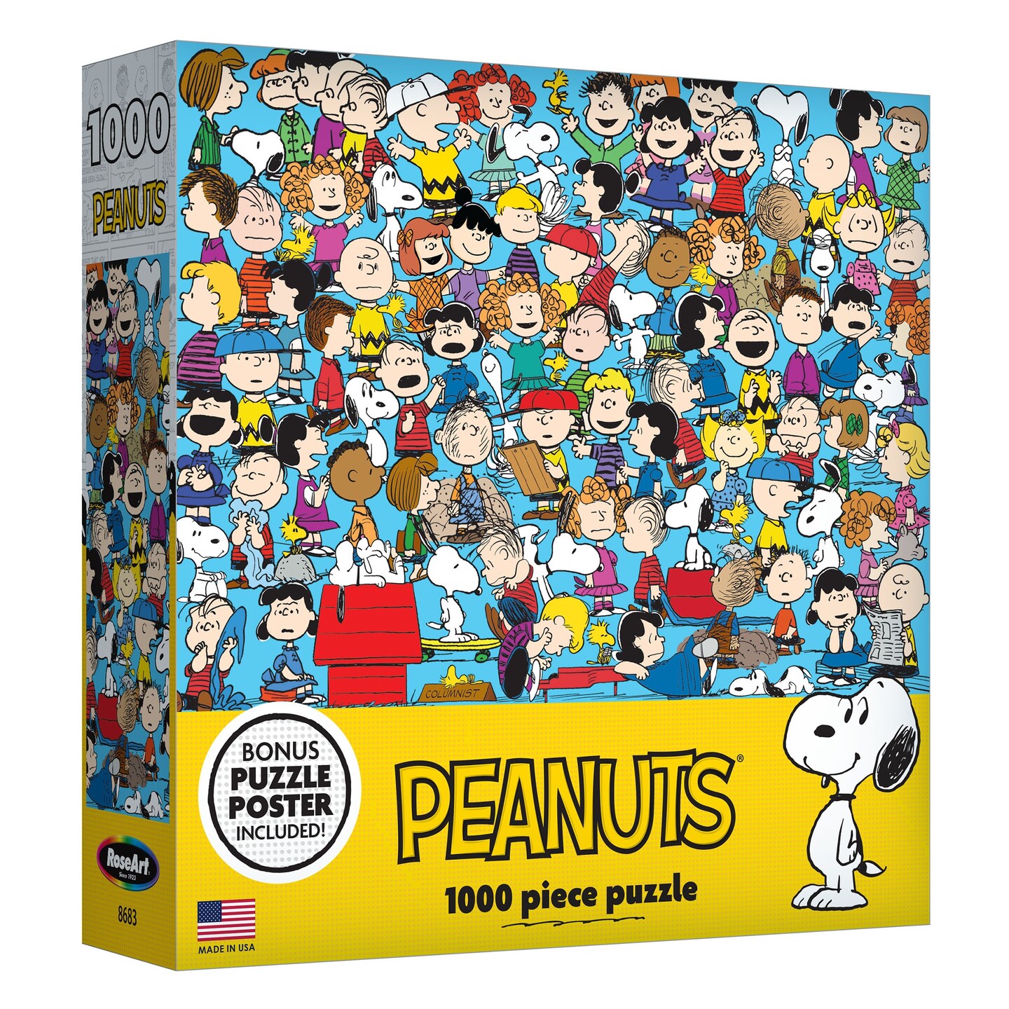 Licensed Jigsaw Puzzle Peanuts 1000 Pieces-Cast Of Characters