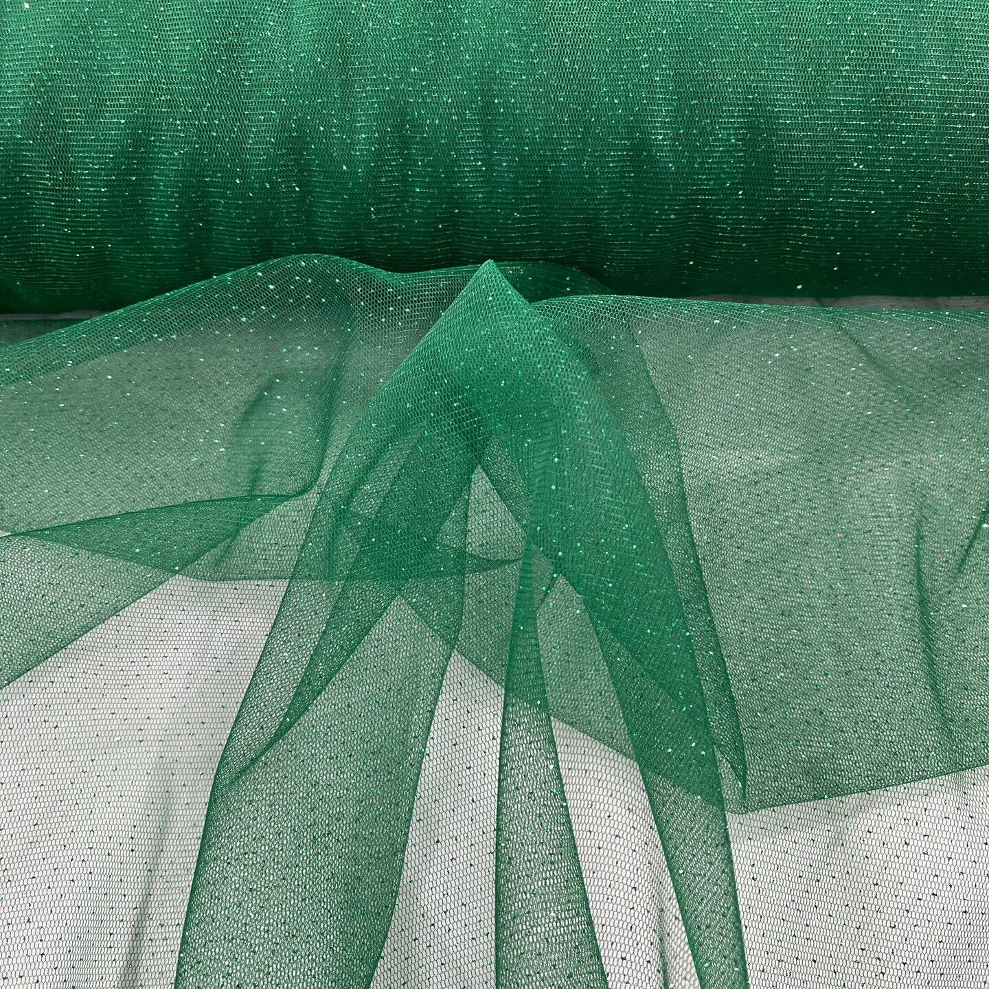 1 Yard Glitter Mesh Fabric Sparkle Net Material for Dresses Costumes and D&#xE9;cor 60 Inches Width