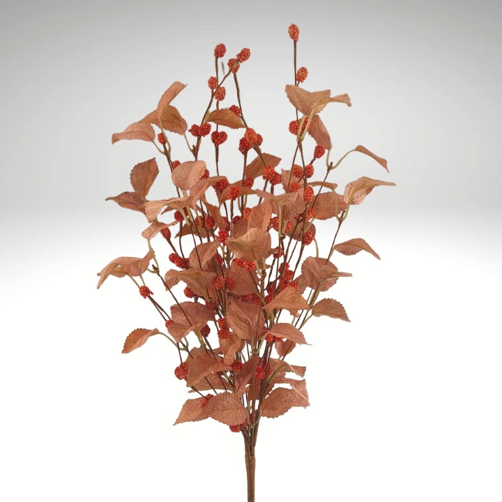 21" Fall Birch Leaf & Berry Spray for Wreaths & Centerpieces-40373