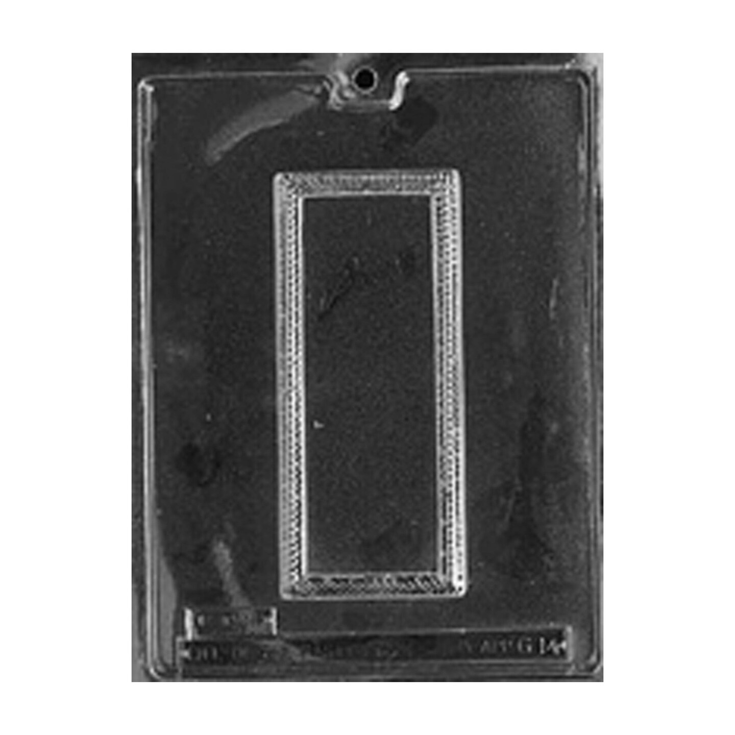 Plain Greeting Card Chocolate Mold for Custom Messages