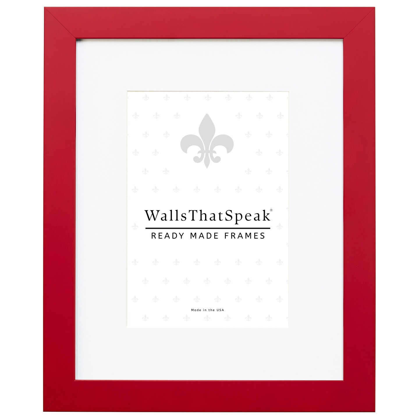 11x17 Matted Picture Frame, Confetti 0.875 Inch Wood Moulding, Wall Display Frame for Art, Posters, or Photos by wallsthatspeak