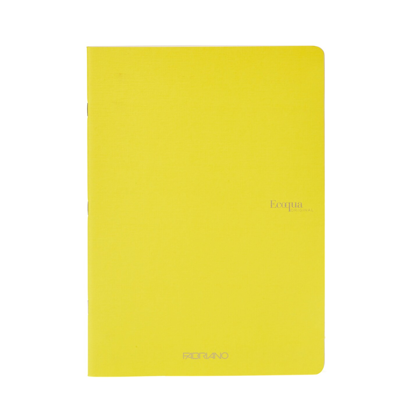 Fabriano Ecoqua Original Saddle-Stitched Notebook, Size A5, 40 Sheets, 5.8" x 8.3"
