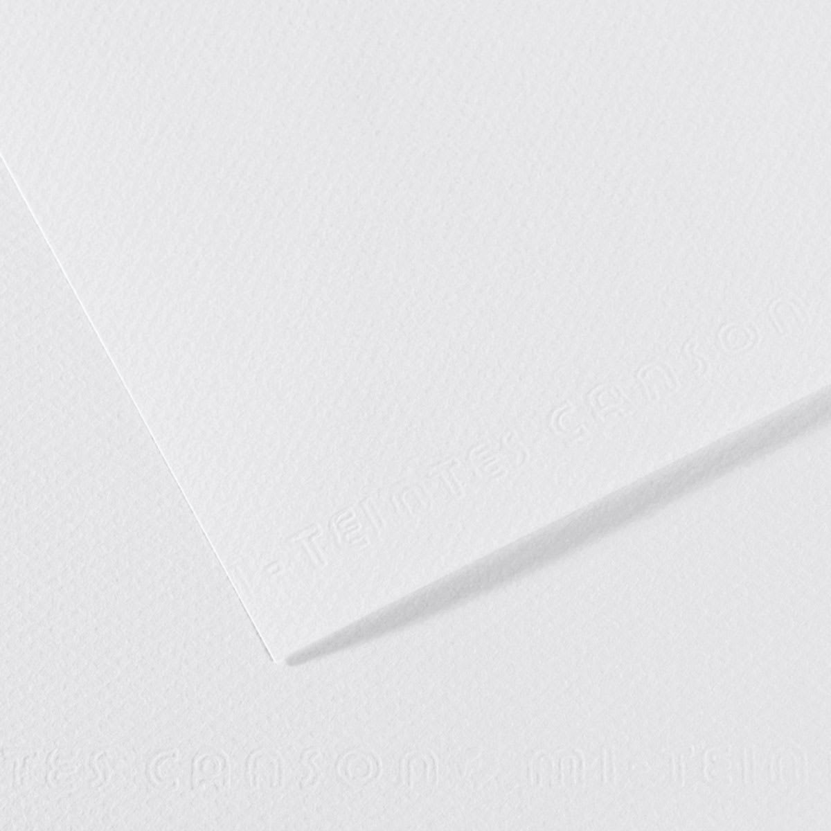 Canson Mi-Teintes Drawing Papers - 8-1/2" x 11", White, 25 Sheets