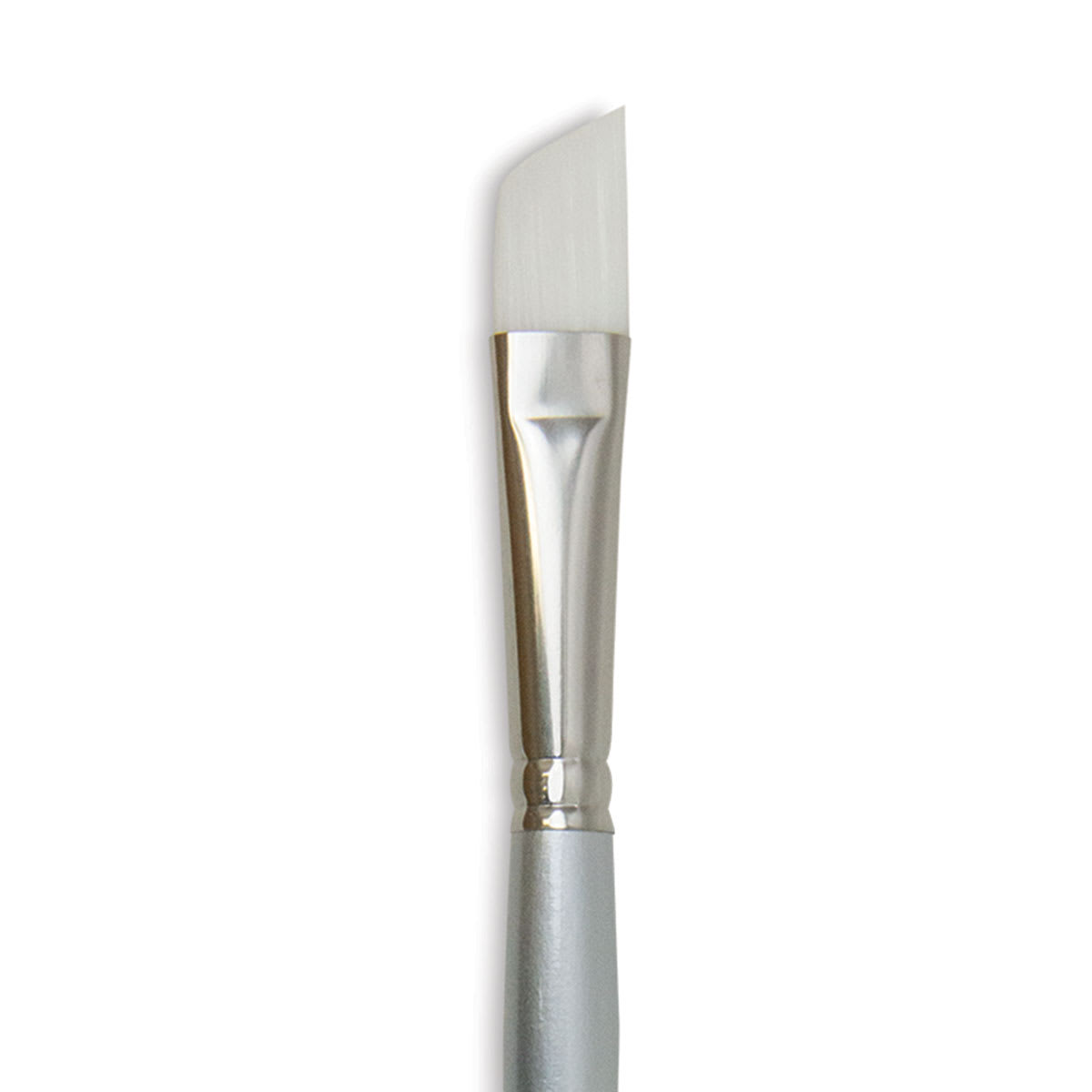 Silver Brush Silverwhite Synthetic Brush - Angular, Short Handle, 5/8"