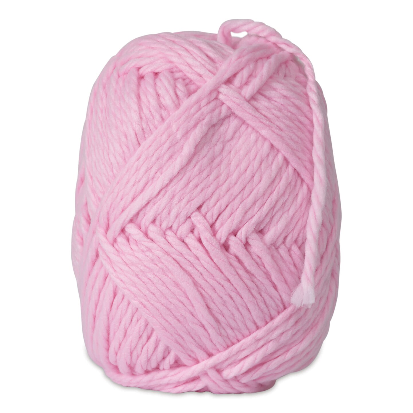 Pepperell Jumbo Roving 3-Ply Craft Yarn - 8 oz, 150 yds, Light Pink