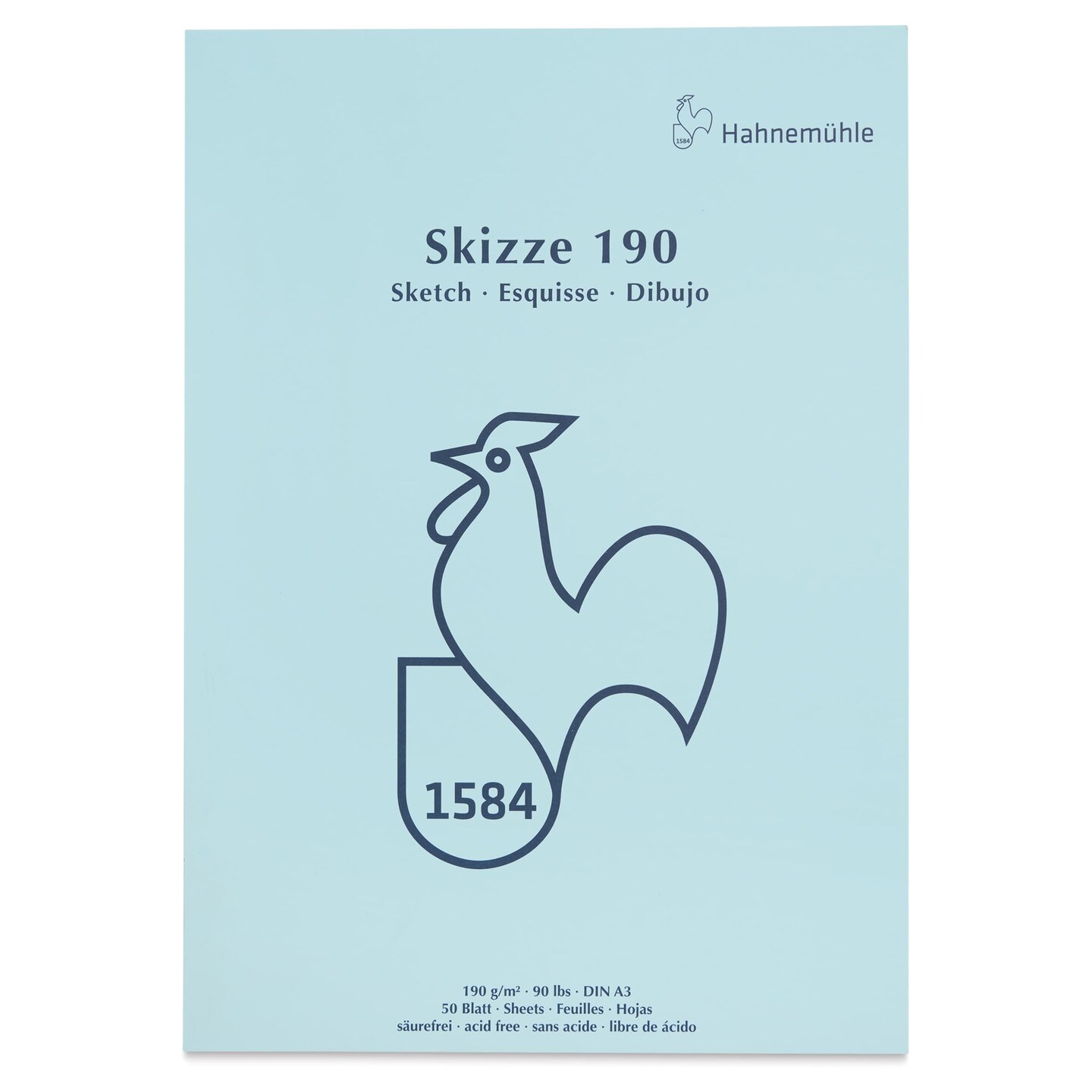 Hahnemühle Skizze Gluebound Sketch Pad - 11.69" x 16.53", 50 Sheets, 190 gsm