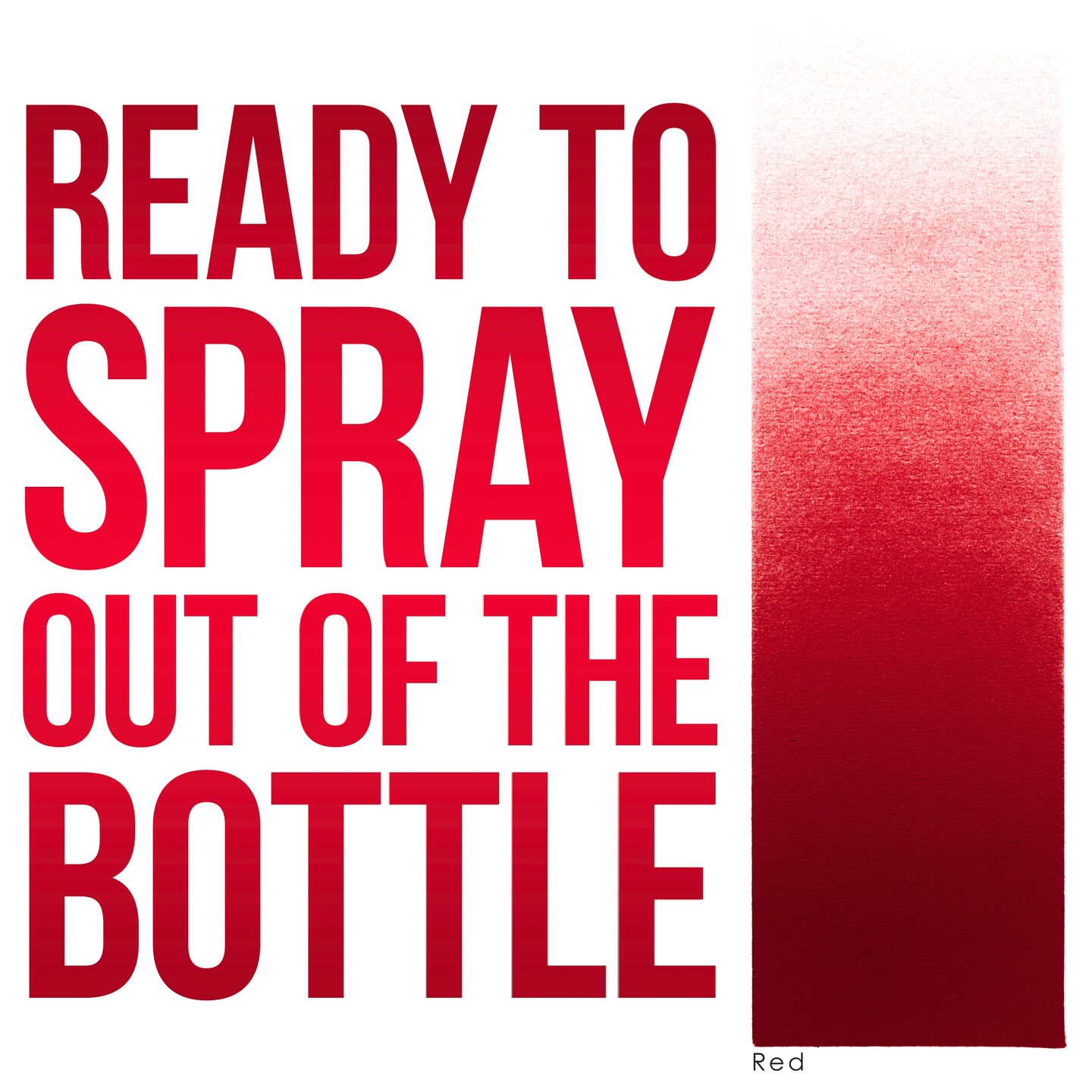 8 oz Red Water-Based Air Brush Paint for Skin - Face & Body Airbrush Paint for Halloween, Cosplay, Theatrical Makeup & Temporary Tattoos