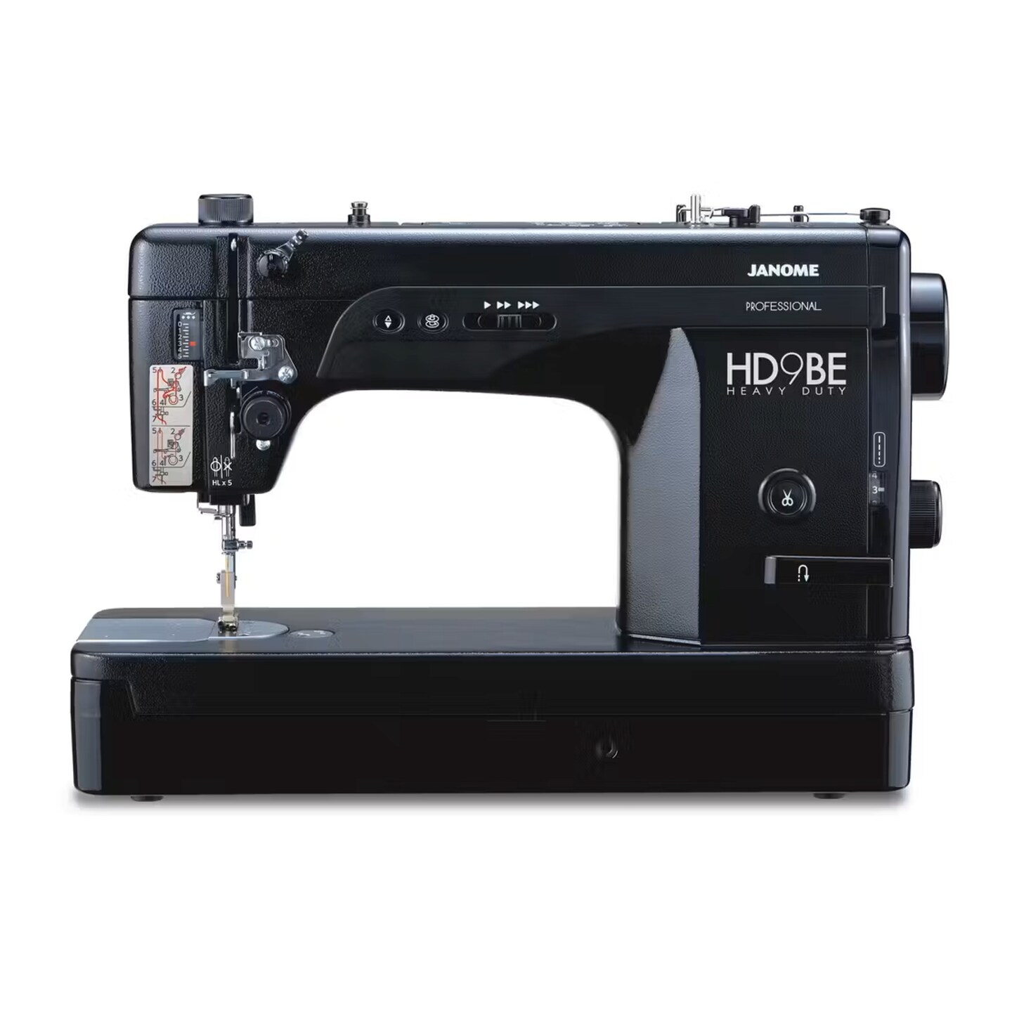 Janome HD9 Black Edition Professional High-Speed Straight Stitch Sewing Machine