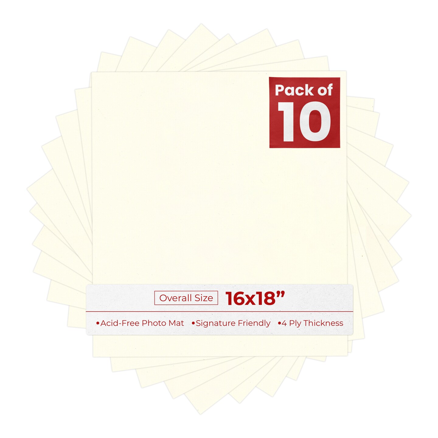 Mojave Sand Beige 16x18 Uncut Mat Board - Blank Sheets, No Opening ...