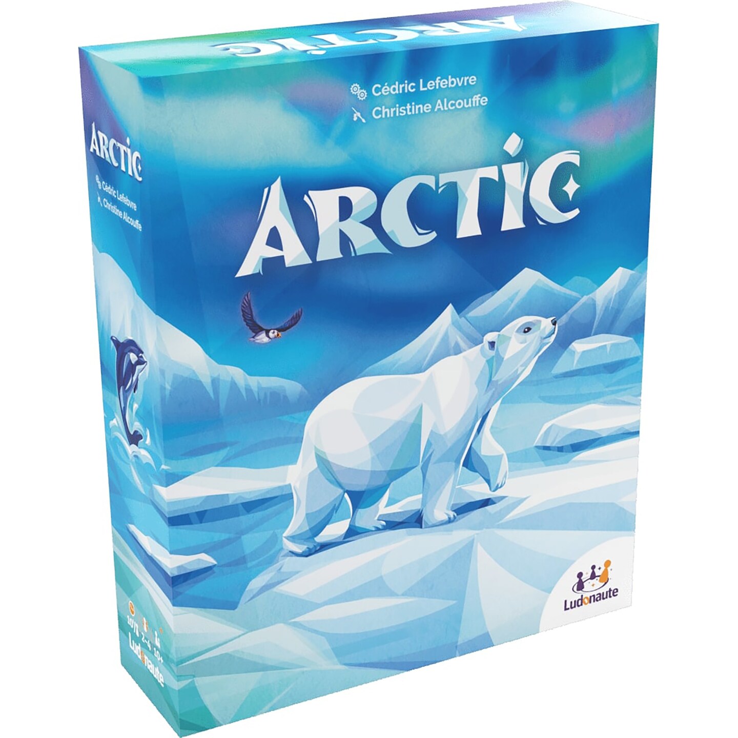 Ludonaute: Arctic - Strategy Card Game, Animal Set Collection &#x26; Hand Management, Clever Gameplay, Utilize Animal Powers, Ages 10+, 2-4 Players, 20 Min