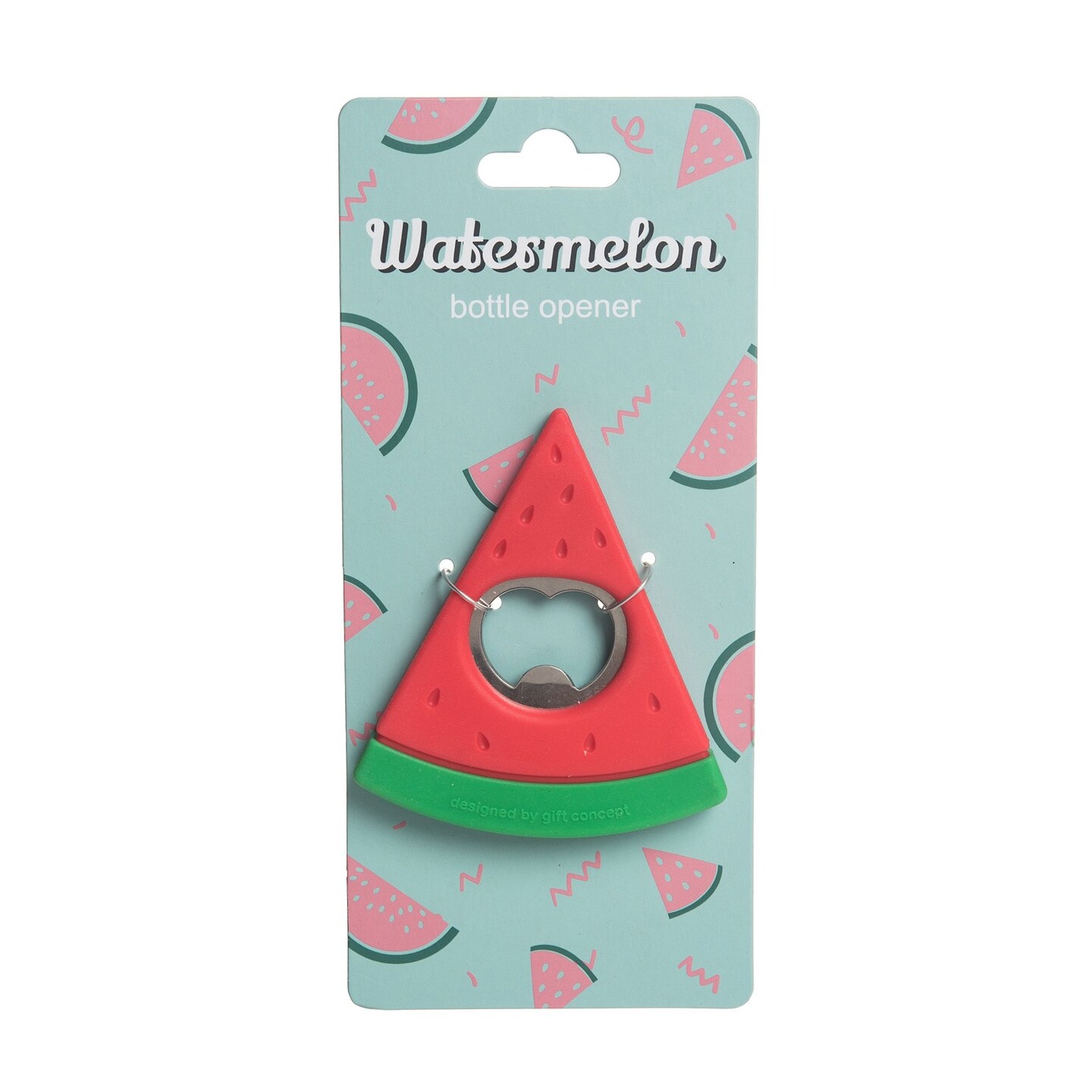 3.5&#x22; SILICONE WATERMELON BOTTLE OPENER