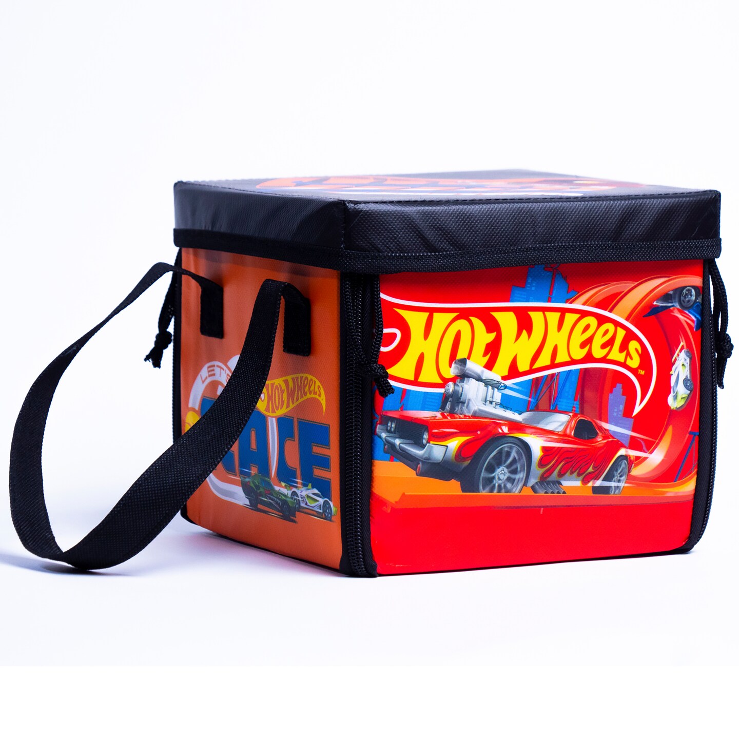 Hot Wheels ZipBin Ramp It Up! Storage Case &#x26; Racetrack Playmat/Car Ramp