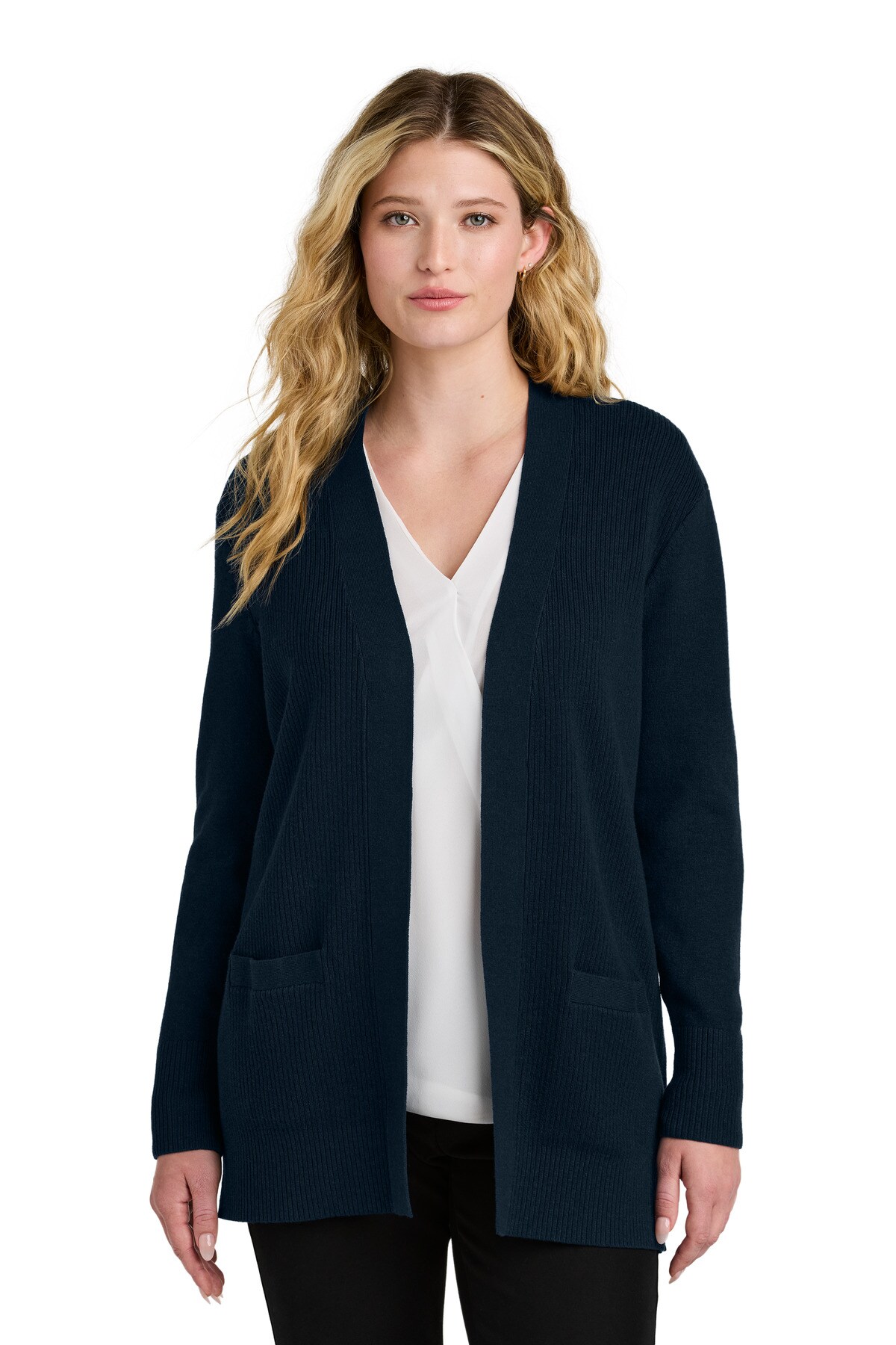 Port Authority&#xAE; Women&#x2019;s Easy Care Open-Front Cardigan Sweater