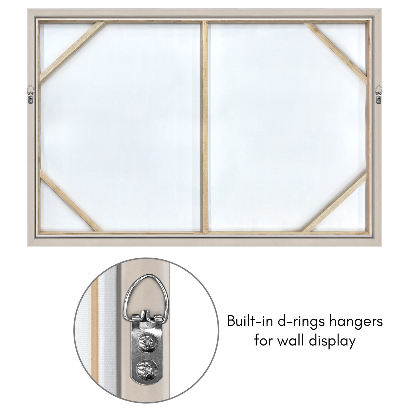 Americanflat Floral Canvas Wall Art Featuring Soft Yellow and Beige Flowers with Grey and Cream Tones - Modern Wall Art