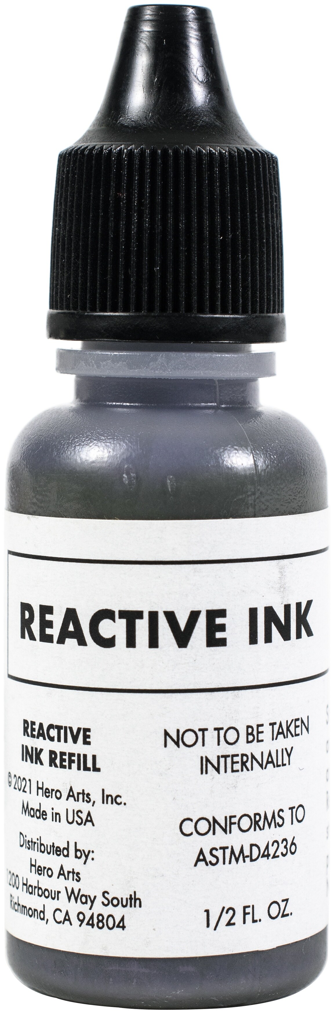 Hero Arts Reactive Inks Re-Inkers .5oz-Purple Galaxy