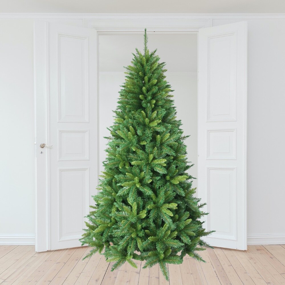7.5ft. Hamilton Spruce Artificial Christmas Tree - Full, Unlit, Hinged - Holiday Tree