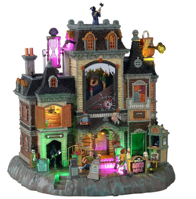 Lemax Spookytown The Horrid Haunted Hotel
