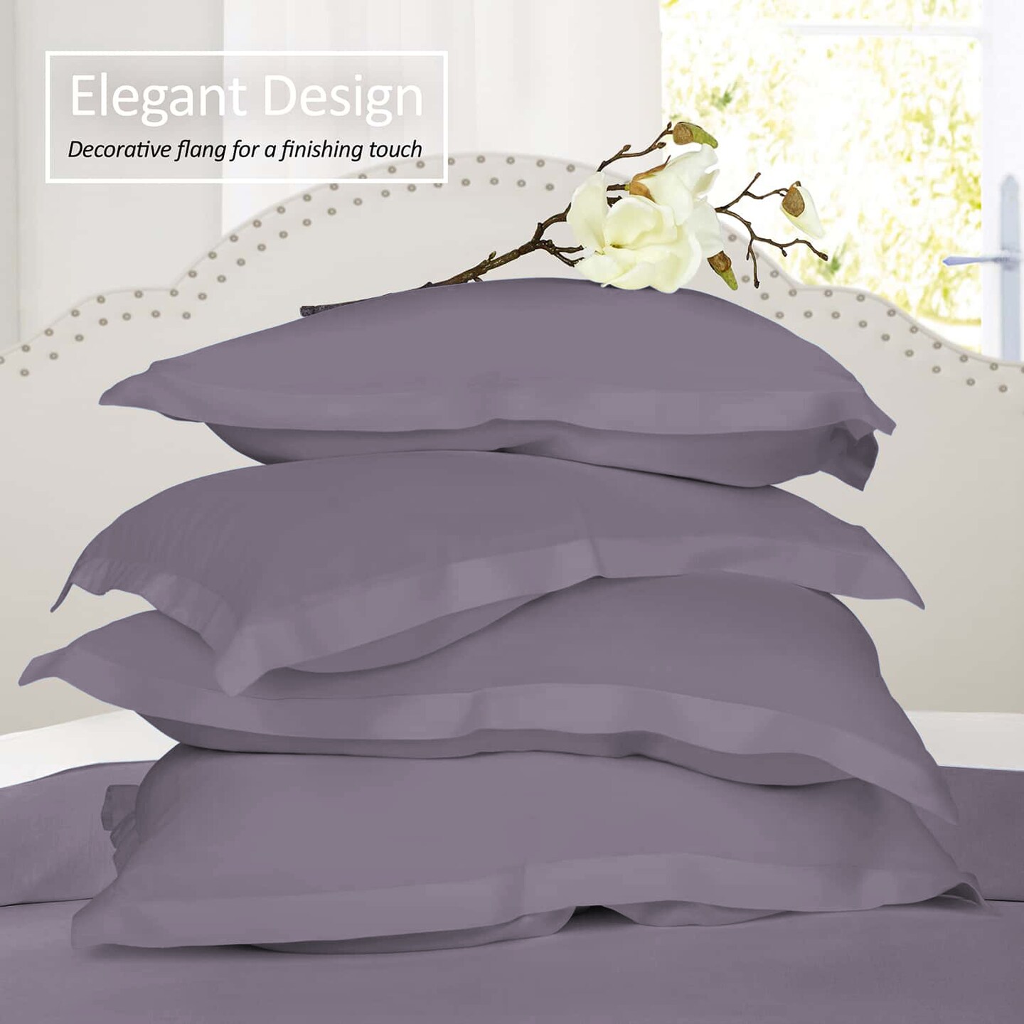 Nestl Set of 2 Soft Pillow Shams