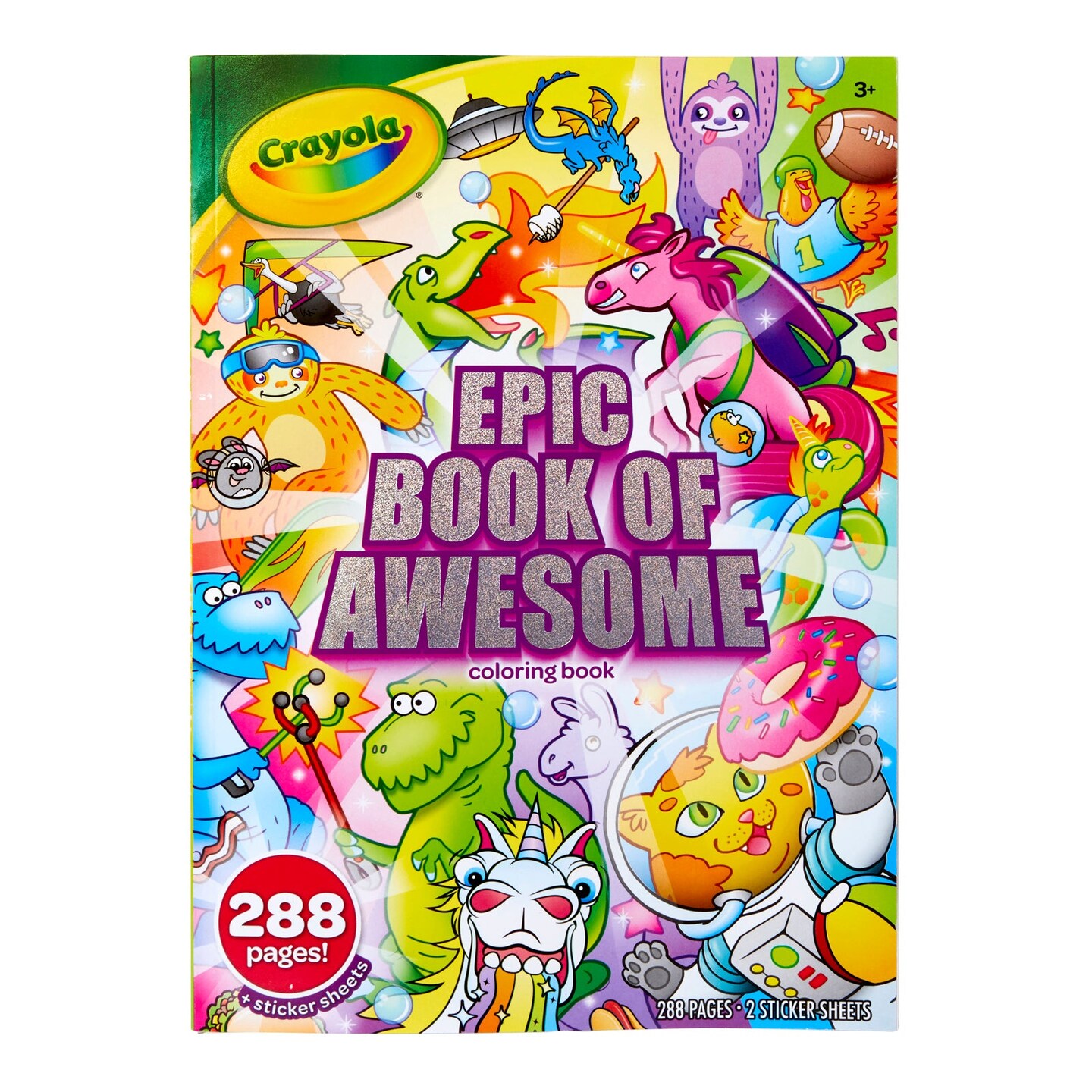 Epic Book of Awesome 288-Page Coloring Book