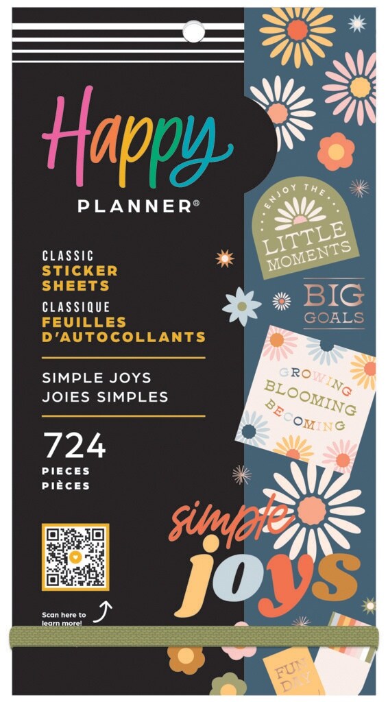 Happy Planner Sticker Value Pack 30/Sheets-Simple Joys