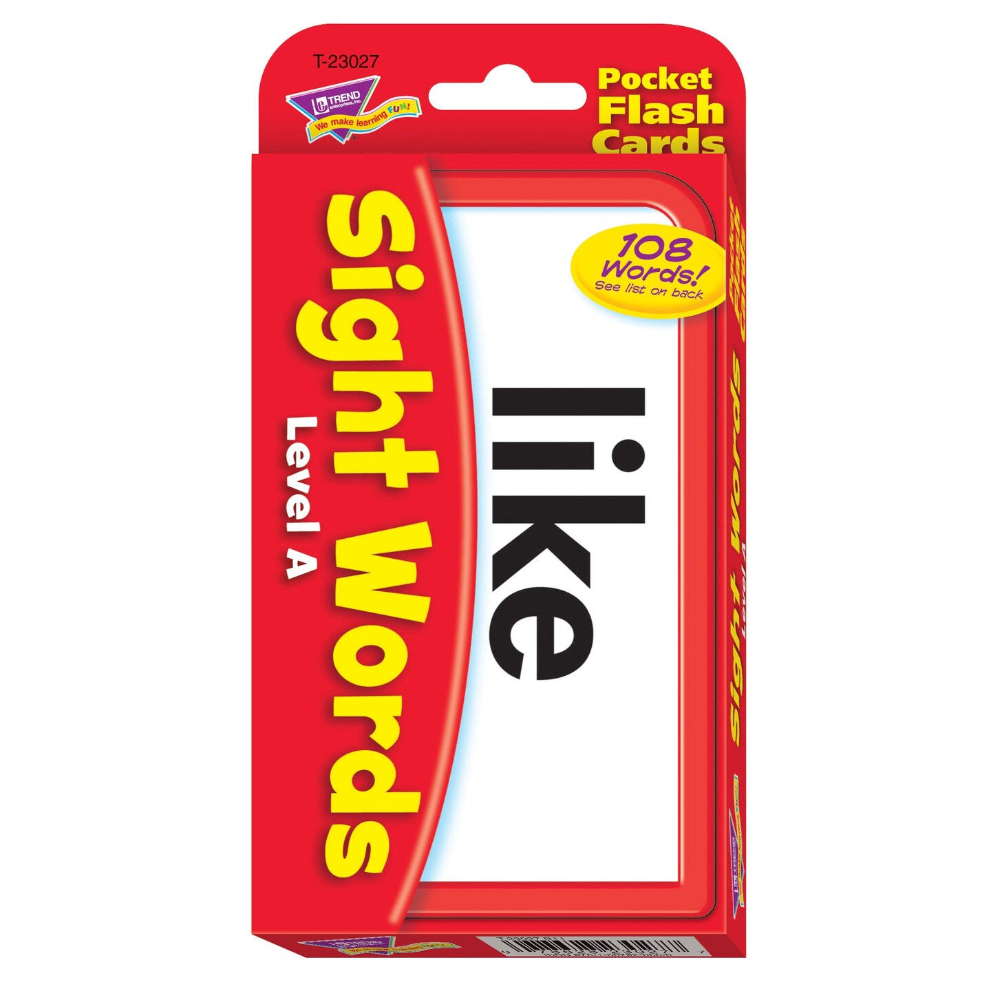 Sight Words – Level A Pocket Flash Cards | Michaels
