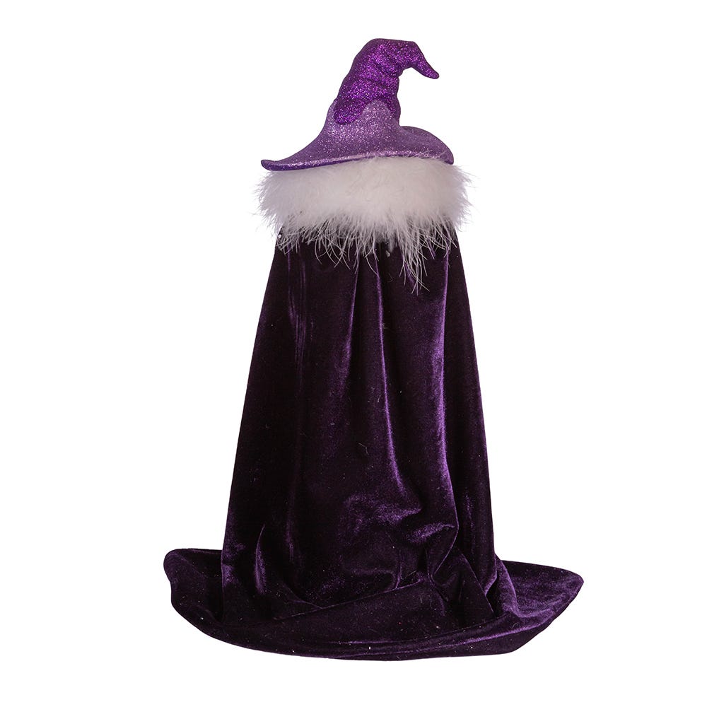 Kurt Adler 18-Inch Hollywood&#x2122; Purple Wizard Nutcracker