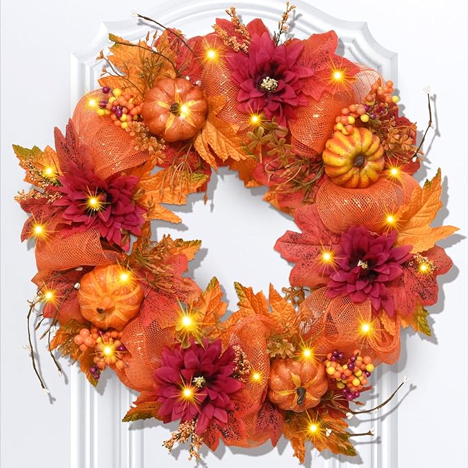 Michaels fall wreaths discount