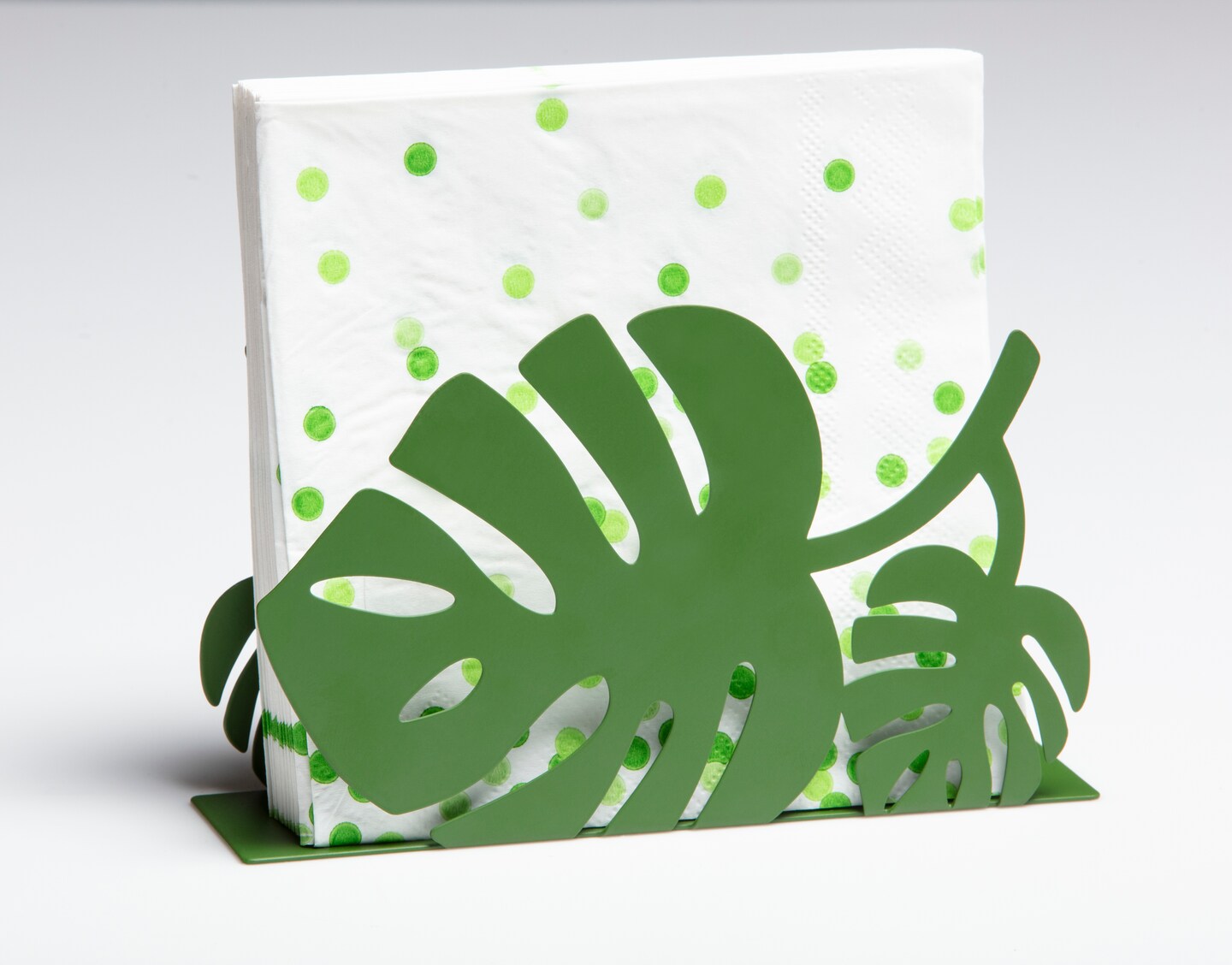 Mango Steam Tabletop Leaf Napkin Holder for Home, Kitchen