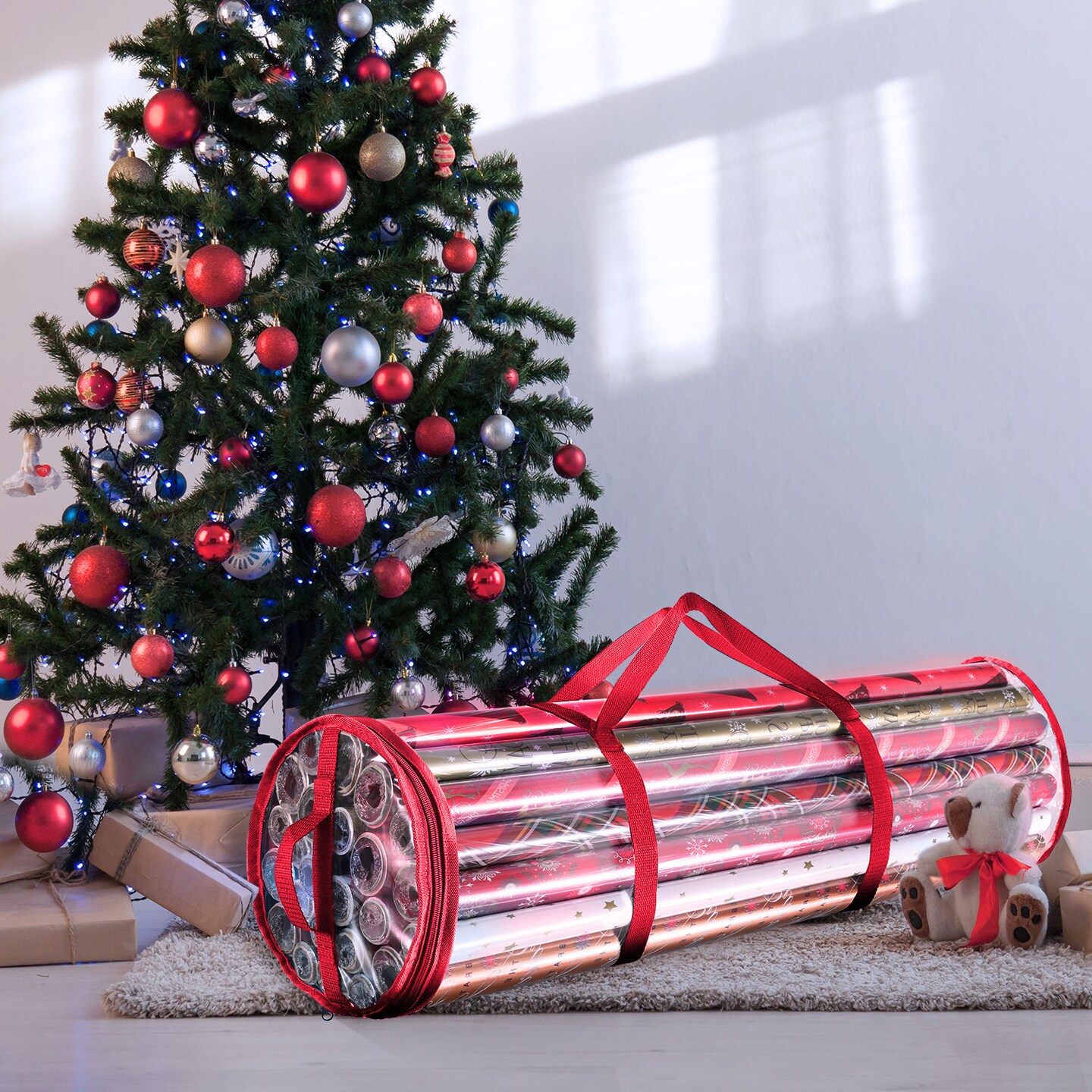 Hearth &#x26; Harbor Wrapping Paper Storage Container