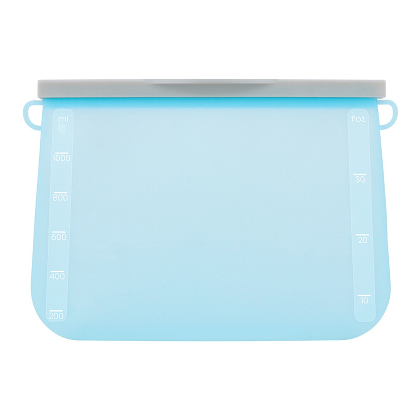 Food Storage Bag Leak-Proof Easy Seal Silica Gel Vegetable Fruit Freezer Gallon Bag For Home