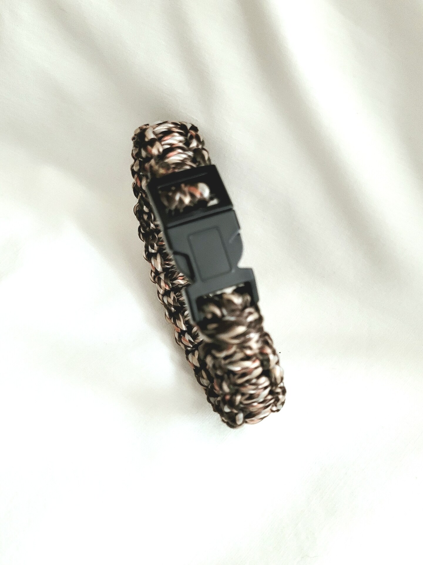 Paracord Braided Unisex Adjustable Bracelet - Dark Green with
