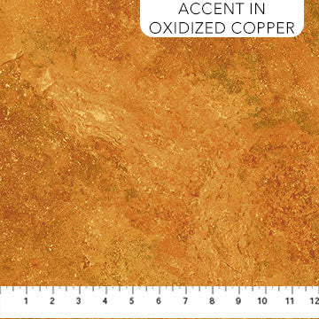 Fabric Northcott Light Rust Limestone Stonehenge Gradations by the Quarter Yard 26759-54