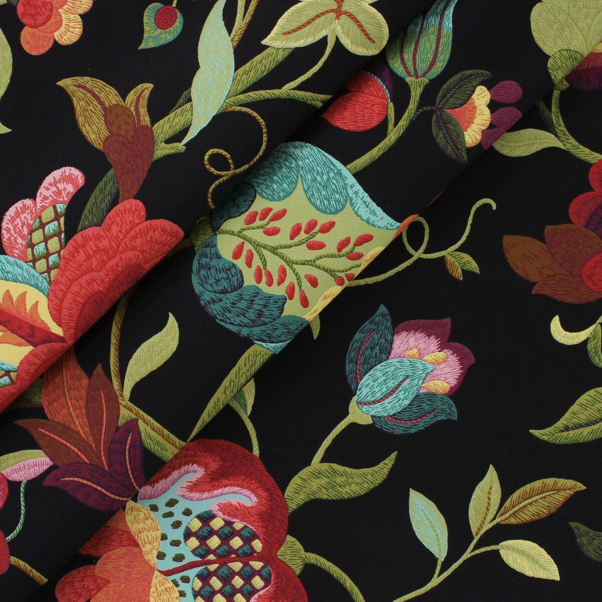 Richloom GLORIA PRISM - Print Cotton Linen Blend Fabric