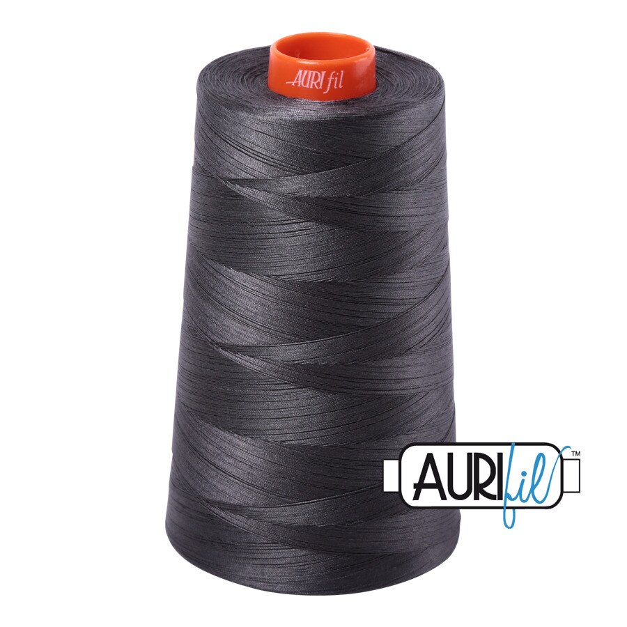 Dark Pewter (2630) | 50wt Cone (5900M / 6452Y) | Aurifil Thread