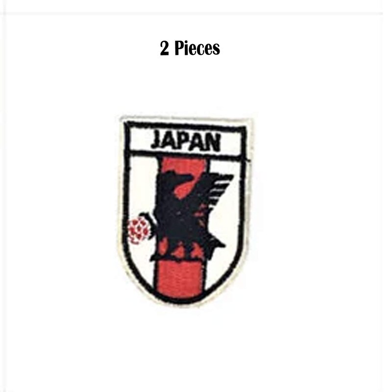 Iron On Country Flag T-Shirt Patches Multiple Nations Available