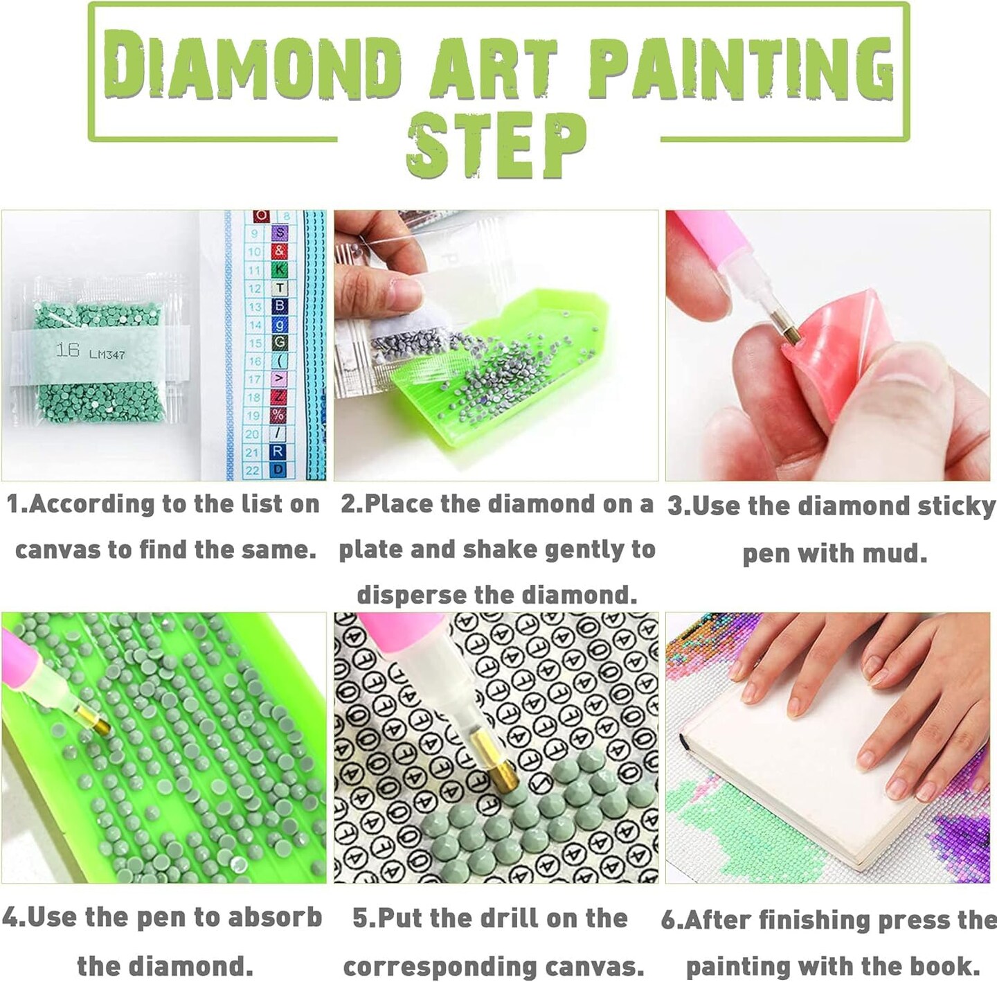 5D Diamond Art Kits for Adults Angel, Diamond Painting Art Men