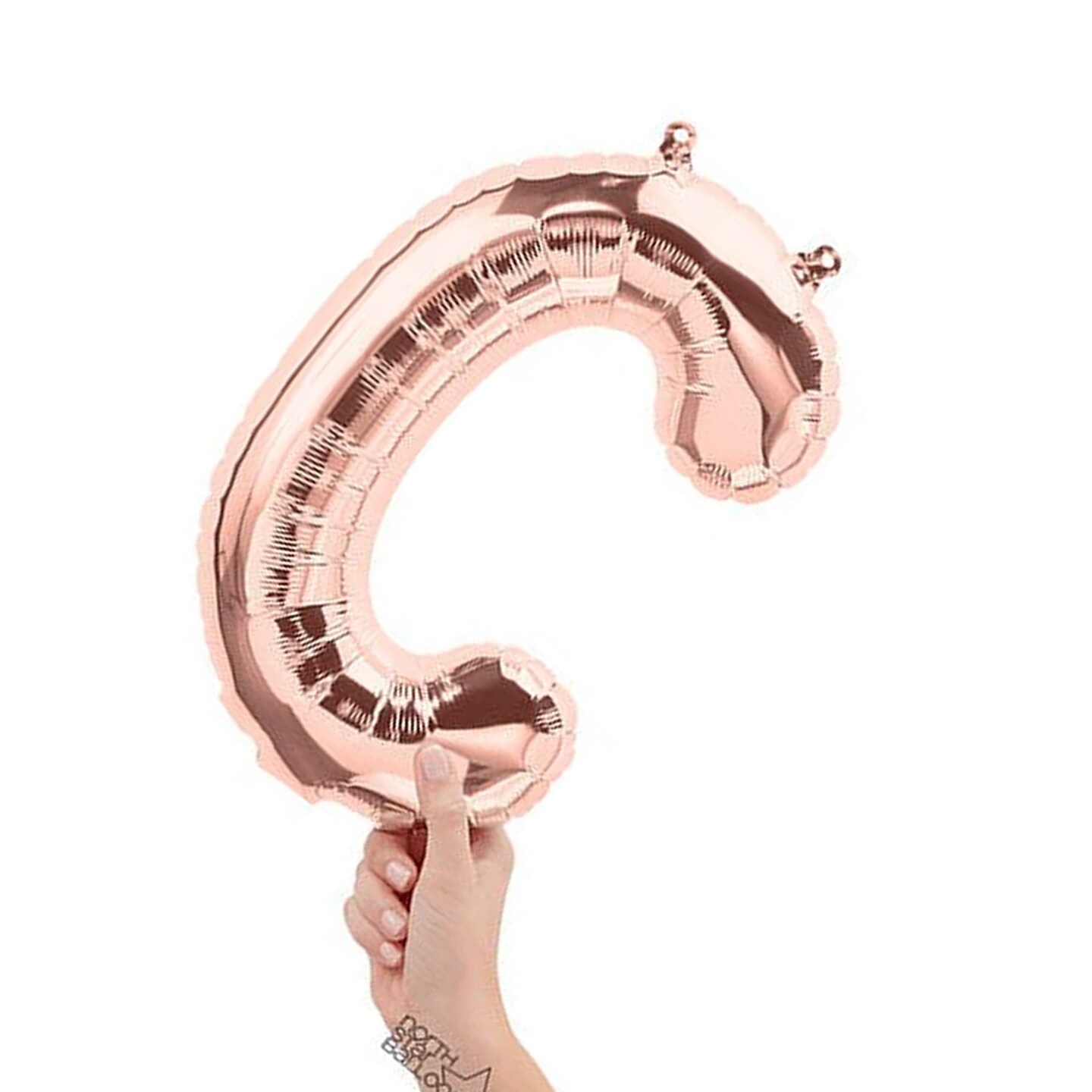 NorthStar Balloons&#xAE; 16 Inch Letter C Rose Gold Air Fill Only