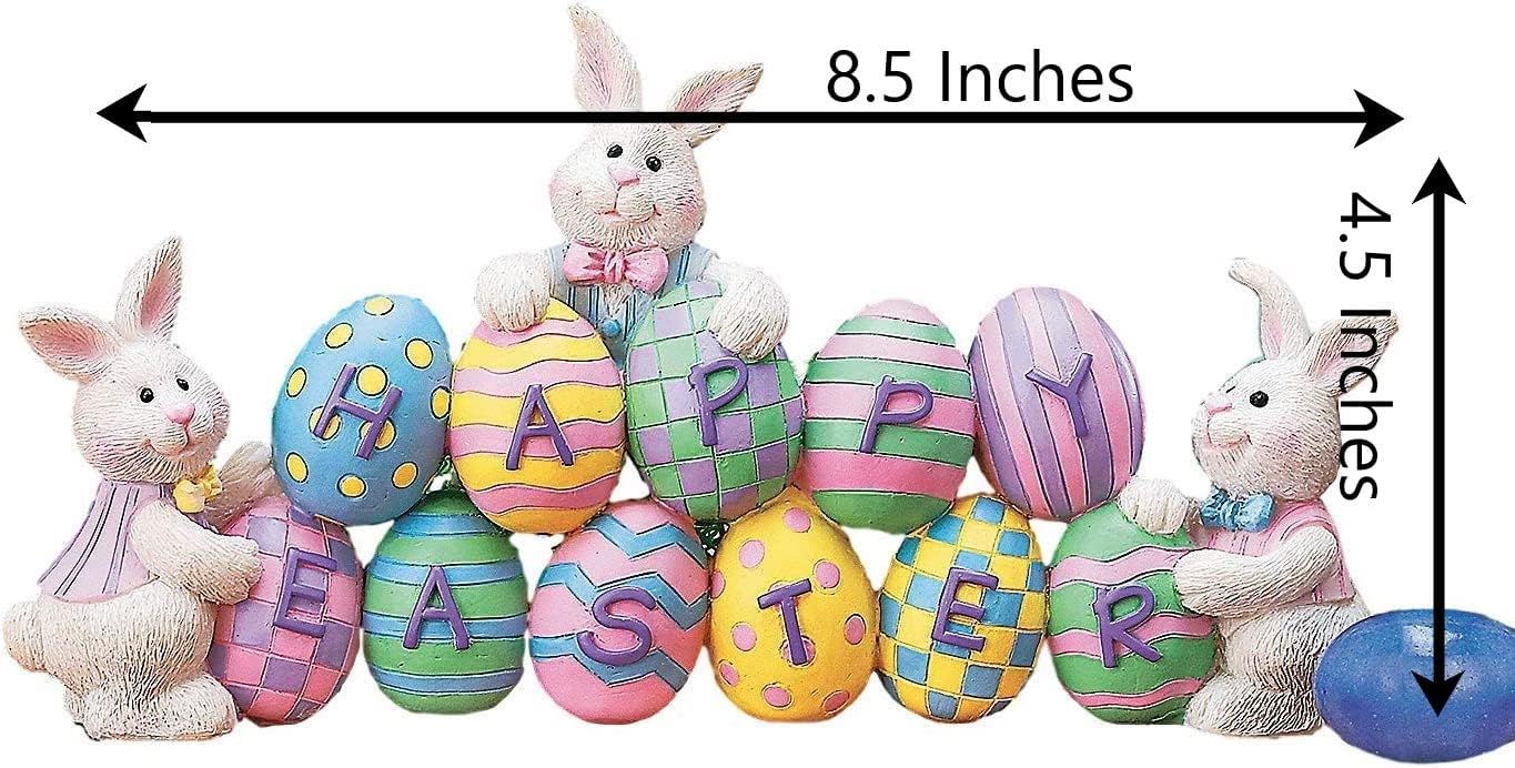 Eggs &#x26; Easter Bunnies Tabletop Decoration