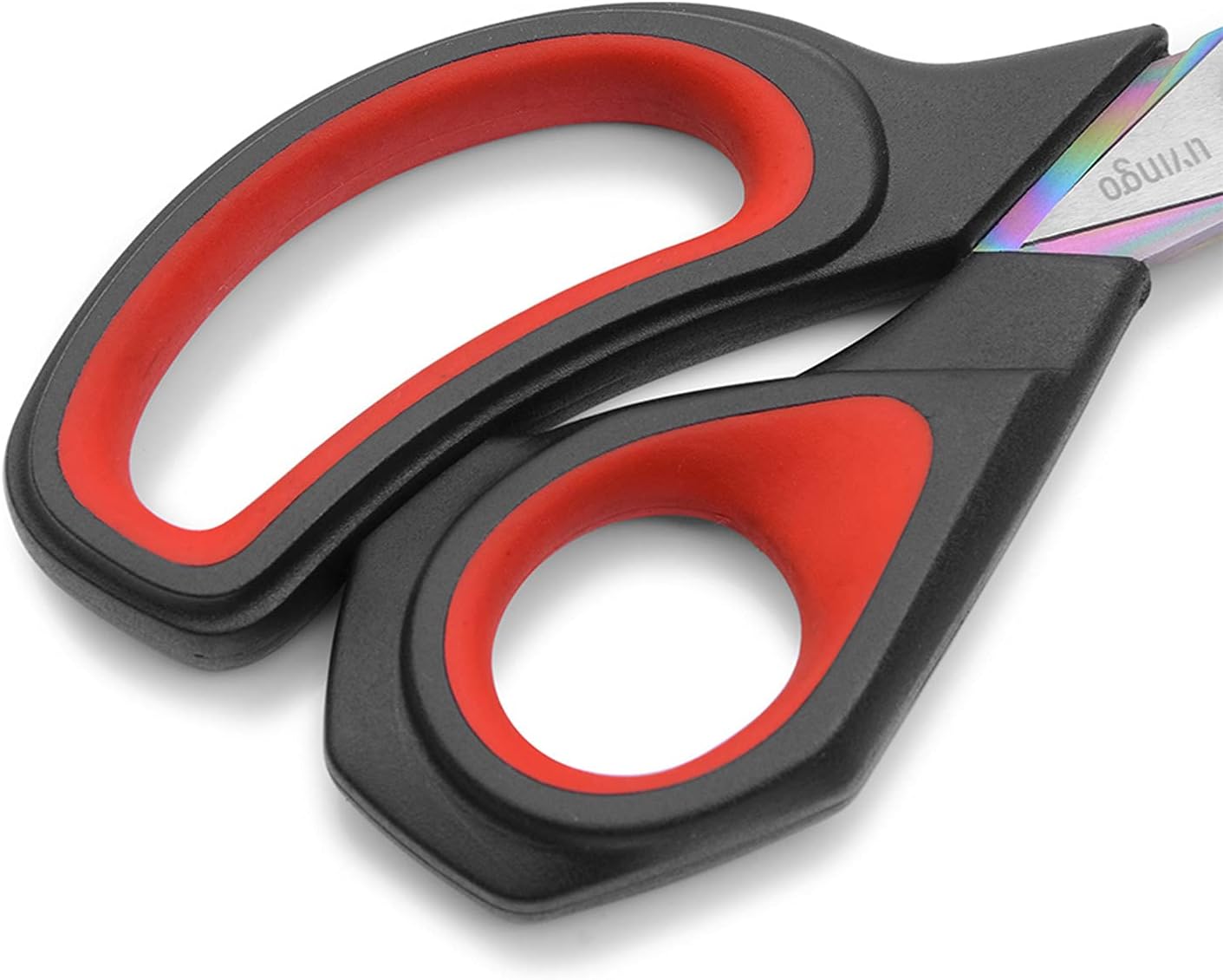 Premium Tailor Scissors Heavy Duty Multi-Purpose Titanium Coating Forged Stainless Steel Sewing Fabric Leather Dressmaking Comfort Grip Shears Professional Crafting