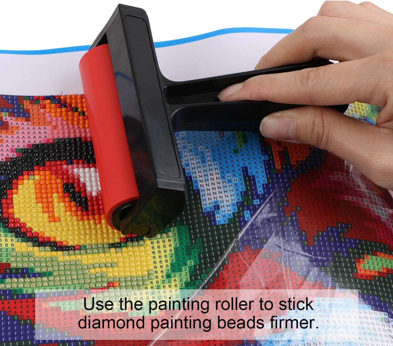 5D Diamond Painting Roller and Fix Tools, Ideal Aligning Repair Pressing Accessories Tools for Full Drill Diamond Painting Kits for Adults (2 Pack)