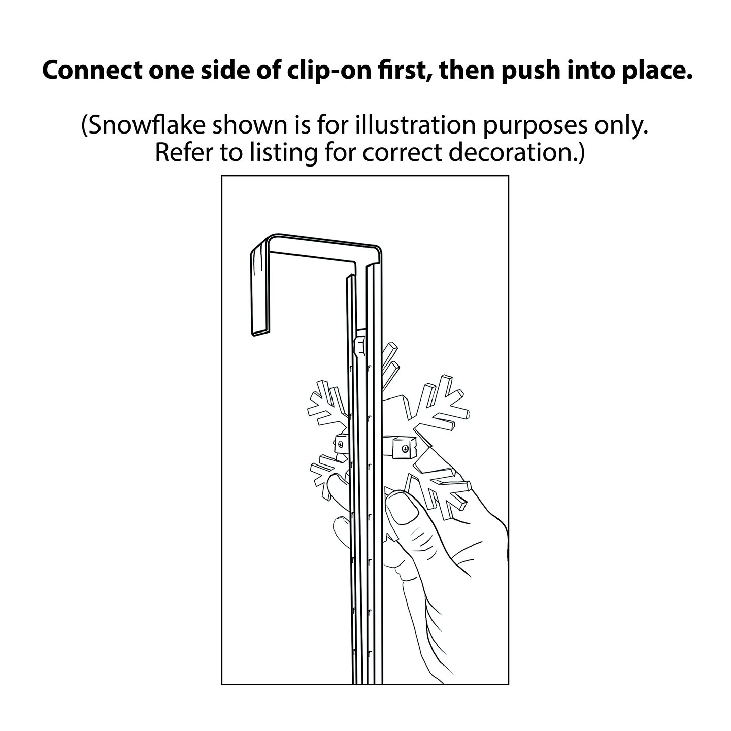 Haute Decor Adapt Adjustable Length Wreath Hanger with Removable Icon (2-Pack - Oil-Rubbed Bronze - Fleur de lis)