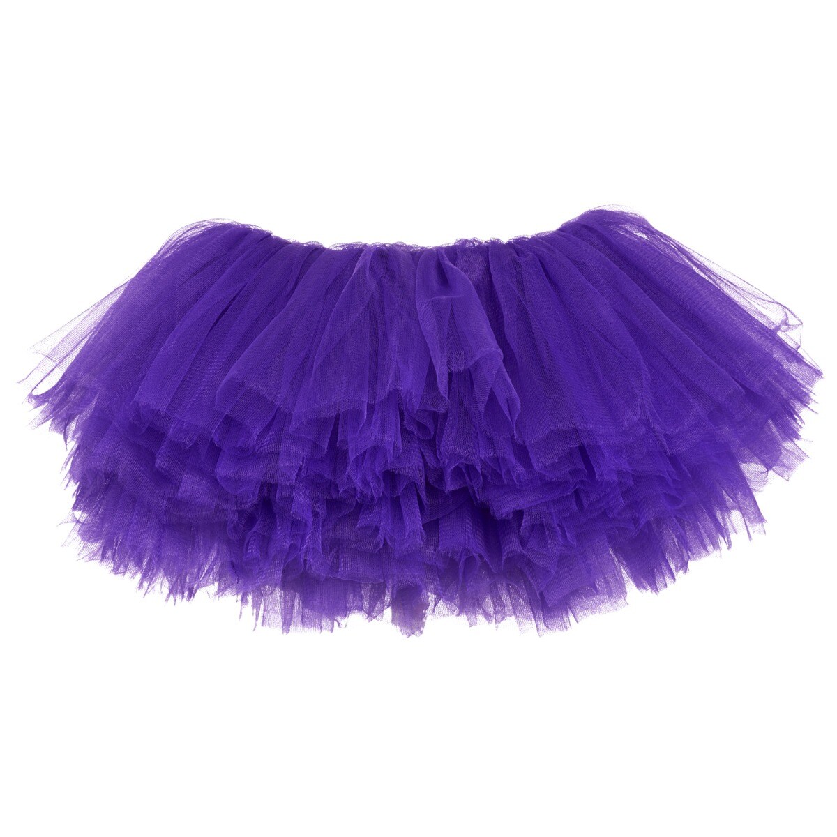 Big Girls Tutu 10-Layer Short Ballet Purple
