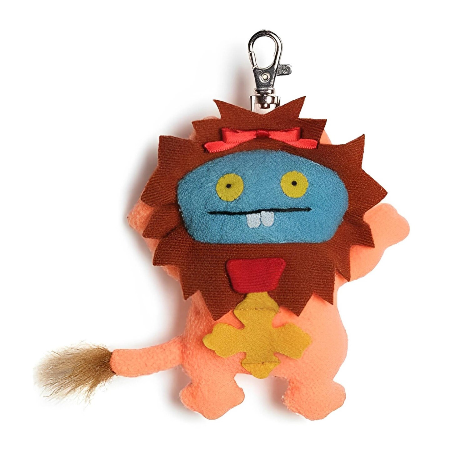 Ugly Dolls Wizard of Oz 5&#x22; Plush Clip-On: Babo as Coward Lion