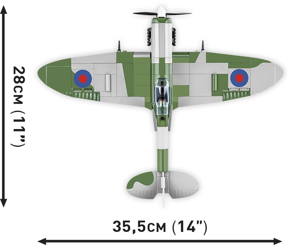 COBI Historical Collection World War II Supermarine Spitfire Mk.VB Plane