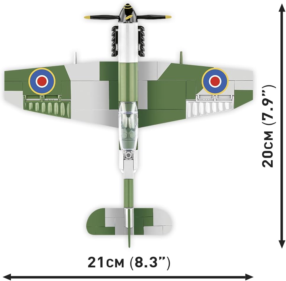 COBI Historical Collection WWII Spitfire Mk. XVI Bubbletop Aircraft