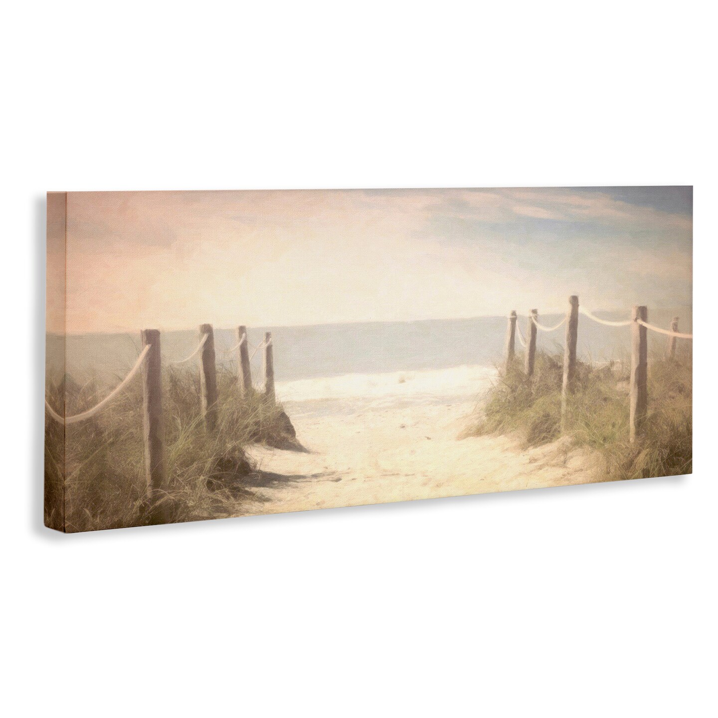 Stupell Industries Dreamy Coastal Walkway Canvas Wall Art Design by Graffi*tee Studios